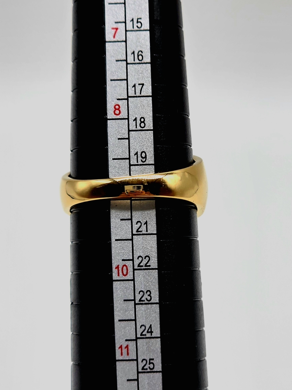 Black Onyx Ring 14K Yellow Gold Over Solid Sterling Silver Diamond Accent Size 9 - Picture 11 of 12